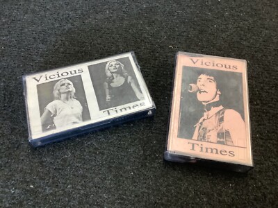 Vicious Times Sampler punkrock   Kassette Tape blondie undetones sham69 2x