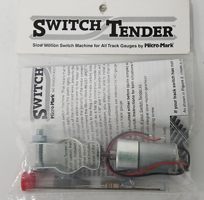 Micro Mark 83201 Switch Tender Slow Motion Switch Machine