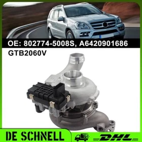 A6420901686 Turbolader Für Mercedes S M GL Klasse 190 kW - 258 PS OM642LS