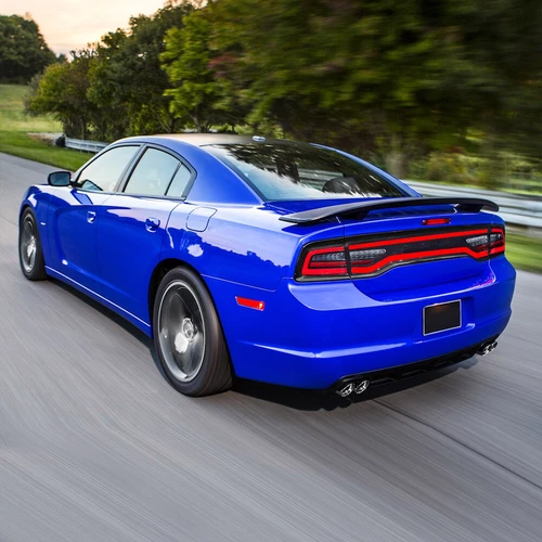 Pair VLAND RGB LED Headlights+Clear LED Taillights For Dodge Charger 2011-2014 - Picture 7 of 15