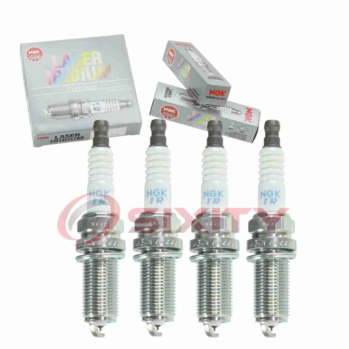 4 pc NGK Laser Iridium Spark Plugs for 2013-2014 Hyundai Genesis Coupe 2.0L ql