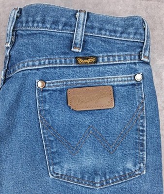 Vintage Wrangler 13MWZ Cowboy Cut Jeans Mens 32x36.5 Fit Made In