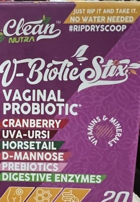 Clean Nutra V-Biotic Stix