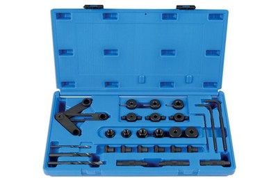 LASER 6587 Halter Universal Bohrführungsset Stahl für M8 & M10 Bolzenentfernung