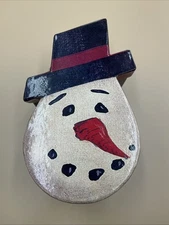 Snowman Head Gift Box With Ornaments In Box