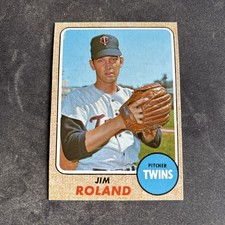 1968 Topps - Jim Roland #276 Minnesota Twins Sharp