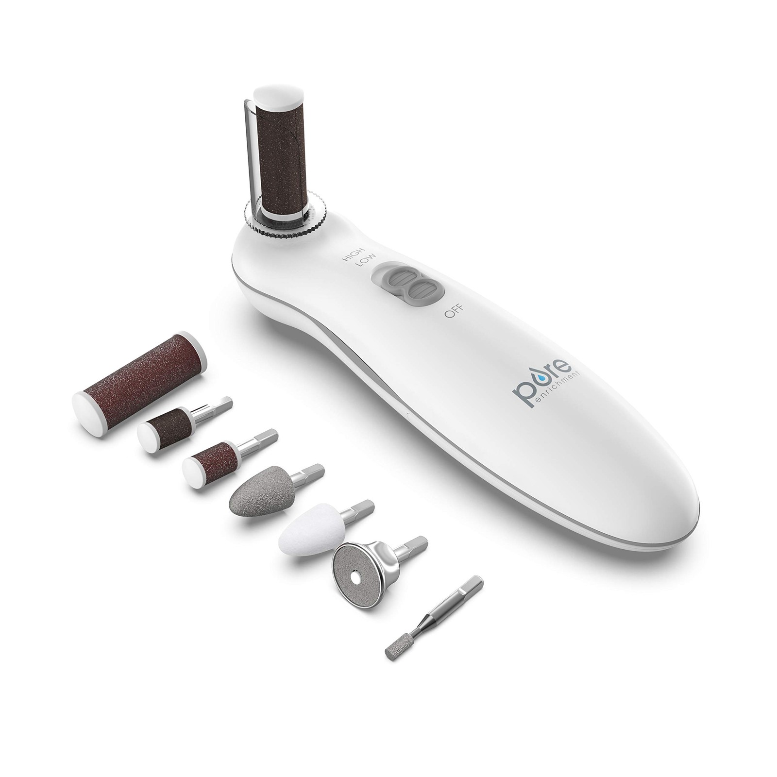 Pure Enrichment PurePedi Deluxe 10-Piece Pedicure Set-Professional Home Pedicure