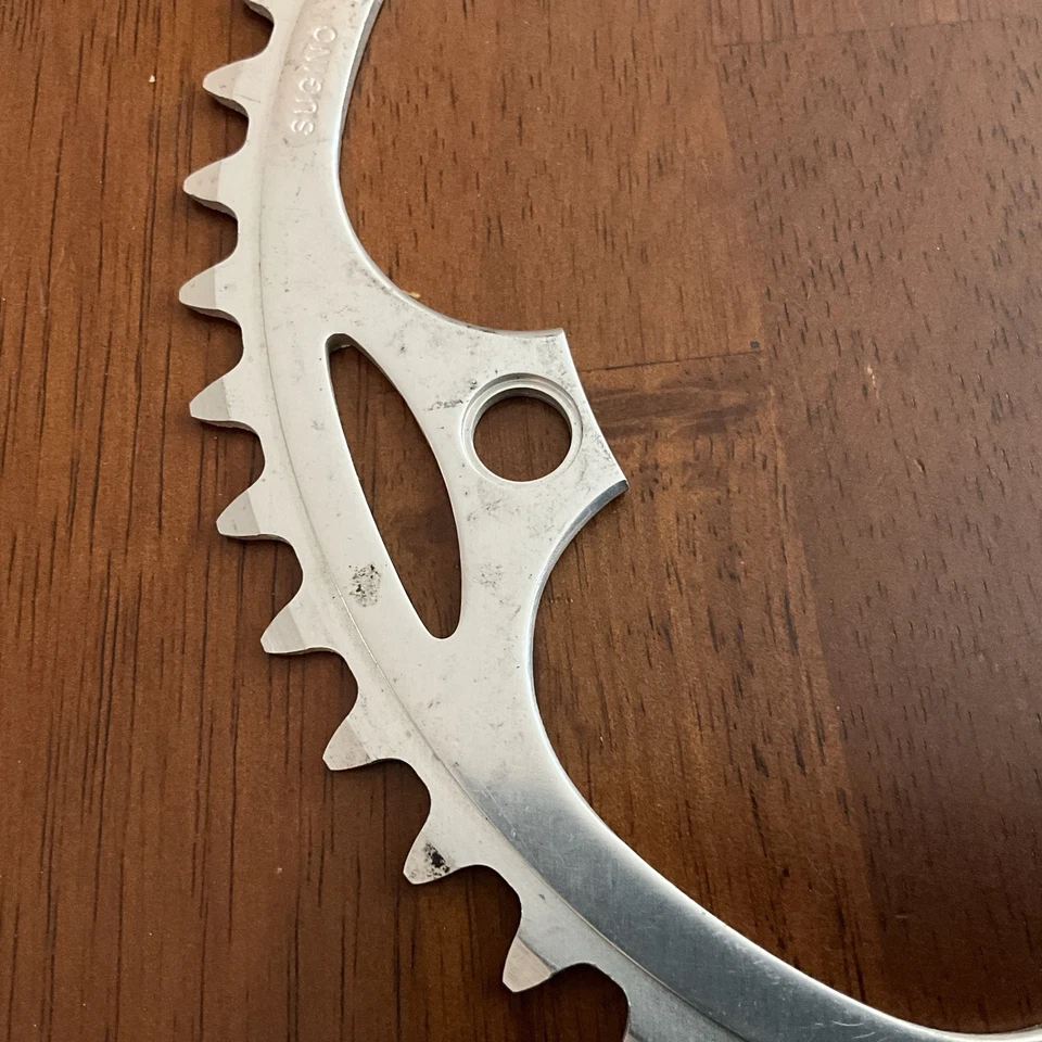 Plato Sugino Aero Mighty vintage - 50 dientes - 144 BCD - 5 pernos - usado Foto 4 de 4