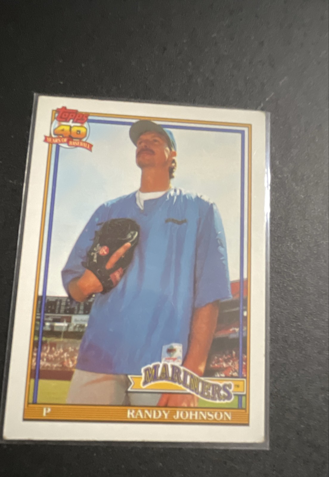 1991 Topps - Randy Johnson #225 Collector's Edition (Tiffany)