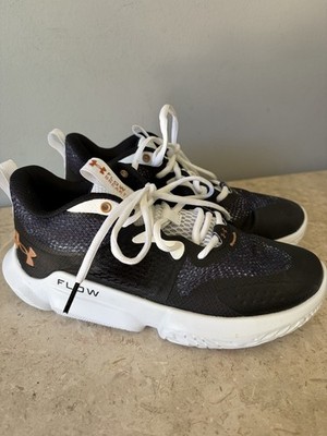 Under Armour Womens 9 Flow Breakthru 3 3025603 Black Basketball Shoes Sneakers