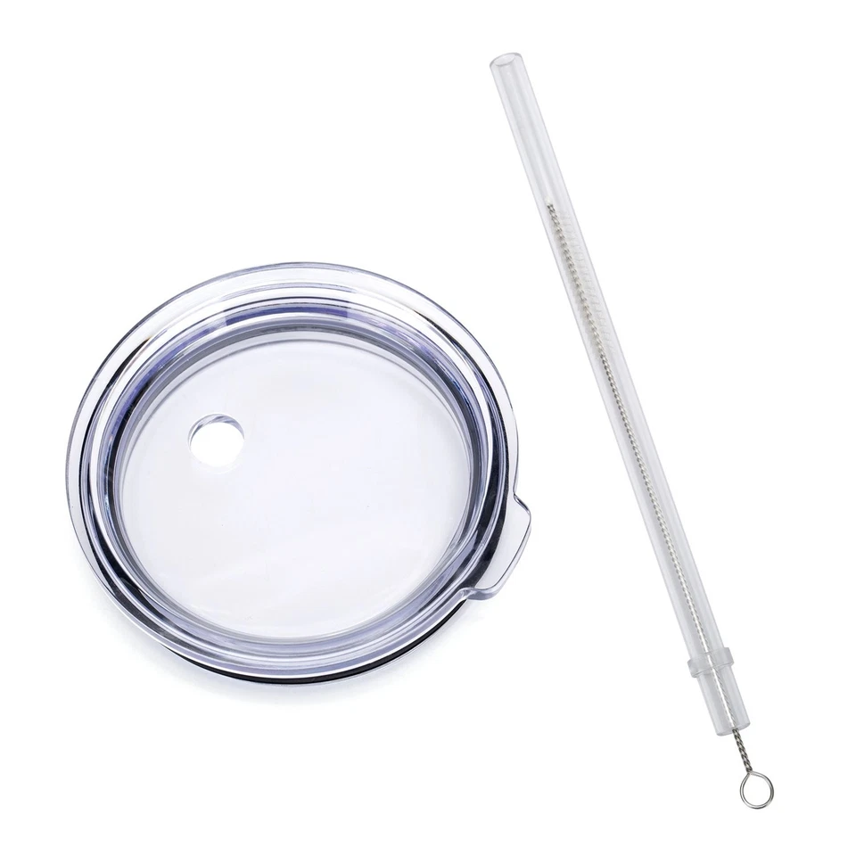 Tapa a prueba de derrames con pajita para 30 OZ Rambler, vaso Foto 4 de 4