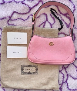 Gucci Aphrodite Mini sac à bandoulière en cuir rose