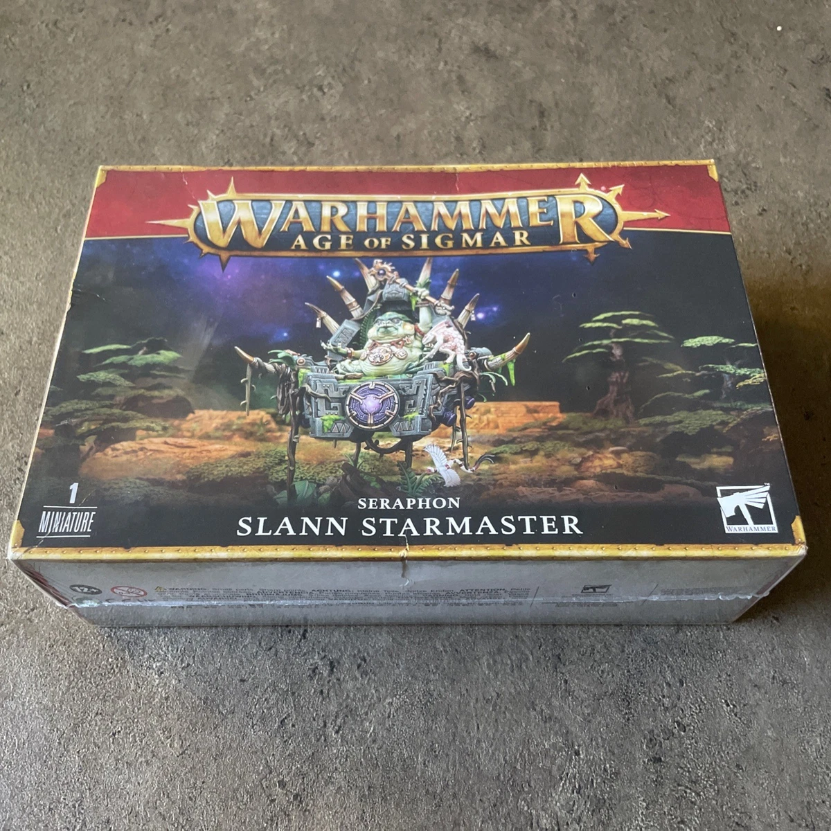 FIGURINE WARHAMMER AOS Seraphon Slann Starmaster Citadel Sous Blister Neuf
