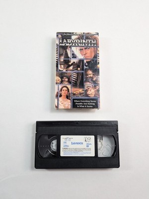 Labyrinth VHS Tape 1999 David Bowie Jim Henson Home Entertainment