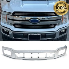 Chrome Steel Front Bumper Face Bar For Ford F-150 F150 Xl Xlt Lariat 2018-2020