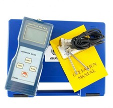 Handheld Vibration Meter Tester Acceleration 0.1m/s²~199.9m/s²Equivalent Peak