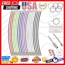 Wire Keychain Cable, 4.3/6.3 Inch Stainless Steel Wire Keyrings Heavy Duty ...