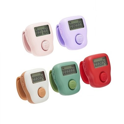 Rechargeable Finger Digital Electronic Handheld Portable Quiet Tally Counter