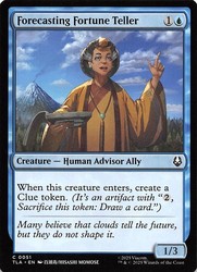 Forecasting Fortune Teller #51 Avatar: The Last Airbender MTG Common