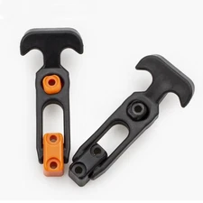 167mm Rubber Flexible T-Handle Draw Latches Hasp - 2Pcs High Quality Brand New ?