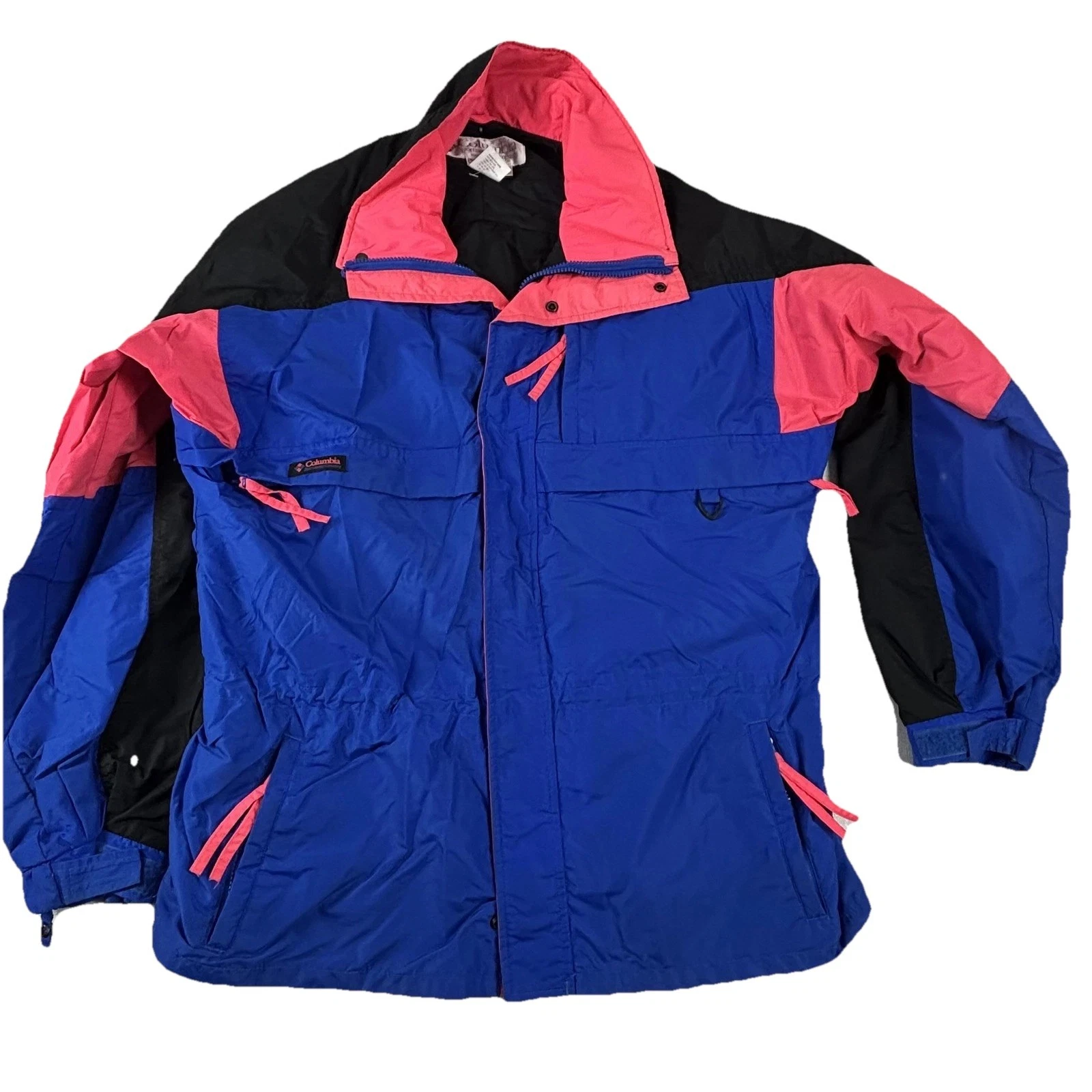 Vintage Columbia Jacket Mens Large Radial Sleeve Nylon Outdoors 90s