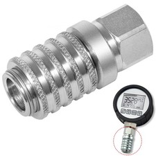 PD242 Series PD Test Port Quick Coupler for Diagnostic Equipment Internal Pipe