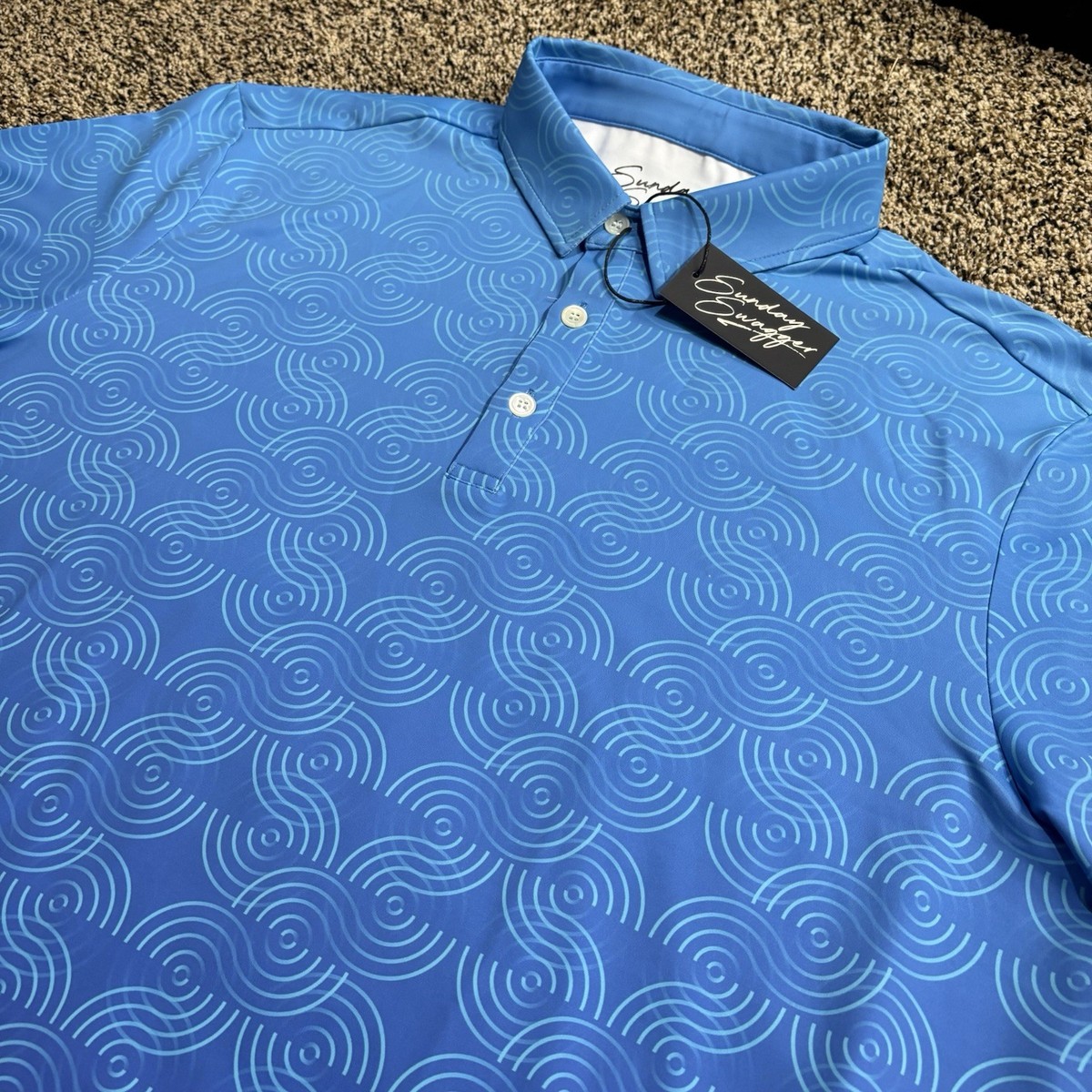 Zyn Rewards Sunday Swagger Golf Polo Shirt XL Limited Edition
