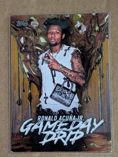 2026 Topps Gameday Drip Gold Ronald Acuna Jr /50 Atlanta Braves #GD-6