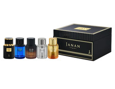 J. Janan Perfume Gift Set 5 × 30ml | Gold, Sport, Oud, Platinum & Intense