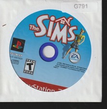 The Sims Sony PlayStation 2 Sleeved Video Game No Case