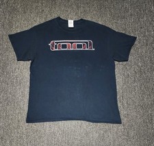 Gildan Tool 10,000 Days Band Graphic Shirt 2007 Y2K Size Large Black