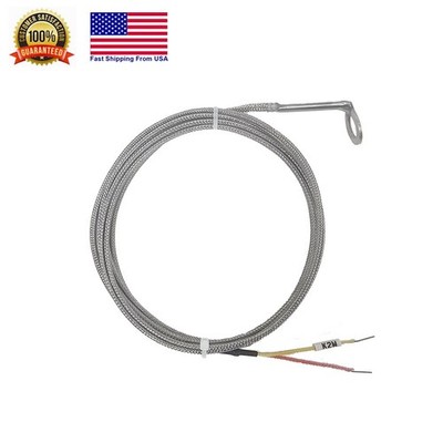 Angled Bend CHT Cylinder Head Temperature Sensors 10mm id Washer with 6 ft Cable
