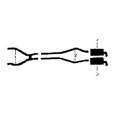 1961 Ford Starliner 352 390 Engine Dual Exhaust System
