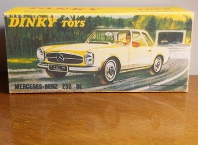     Dinky Toys 516 Mercedes-Benz 230 SL  -Repro Box Matt 300g Druck&Verarb.GUT  