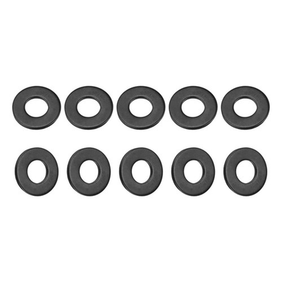 #ad 100Pack Alloy Steel Flat Washers 7.2x15.7x1.5mm Black $15.44