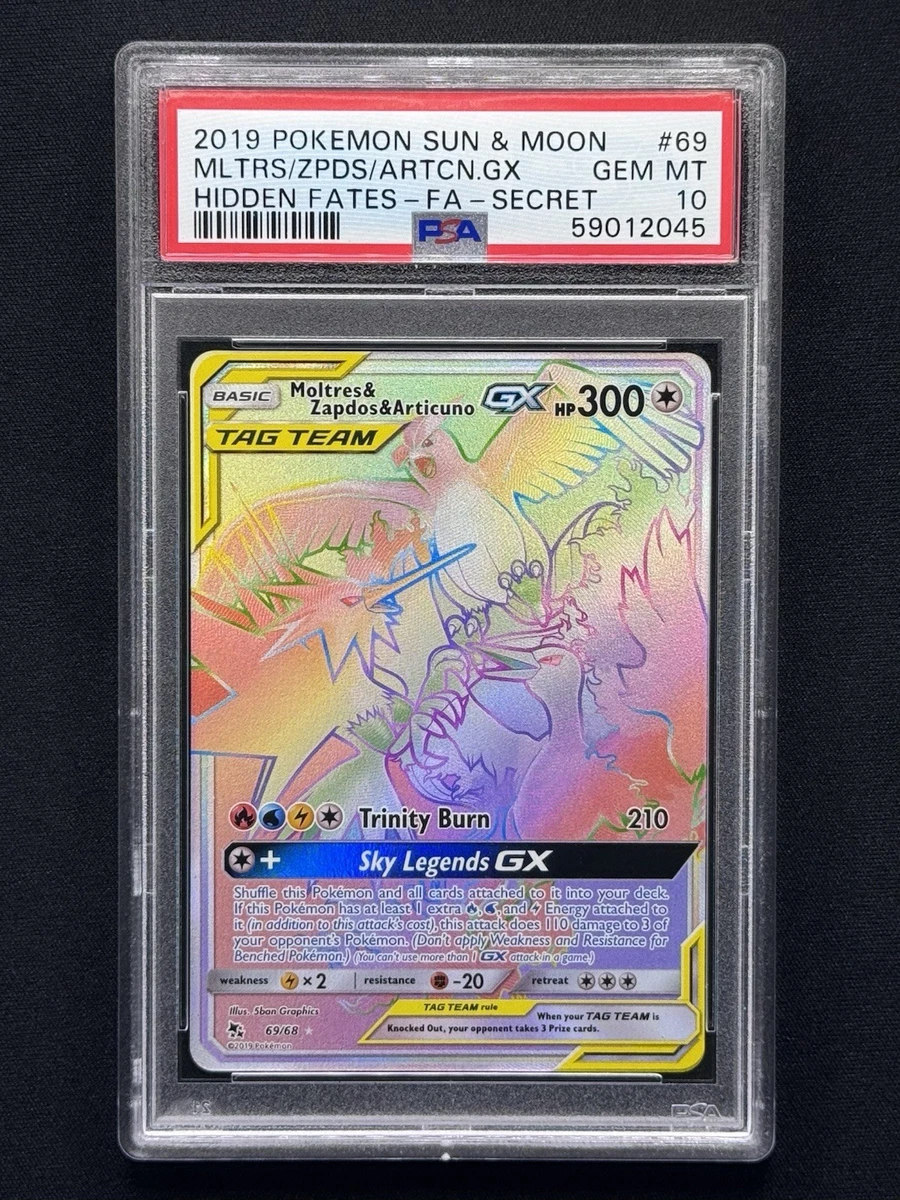 Pokémon TCG Sun & Moon Grade 10 Individual Trading Card Games for