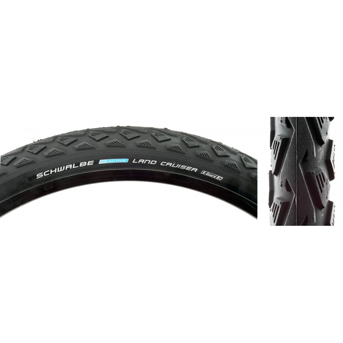 Schwalbe Land Cruiser Active Twin K-Guard 26x175 Clincher Tire --Reinforced 7190₽