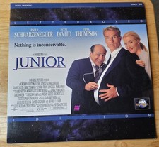 Junior 1994 LaserDisc Arnold Schwarzenegger Danny DeVito Letterboxed