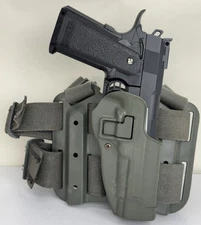 USGI BlackHawk Serpa Beretta 92/96 Tactical Drop-Leg Holster USED