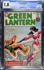 Green Lantern #16  1962 CGC Graded 1.8  Just Graded-New Holder