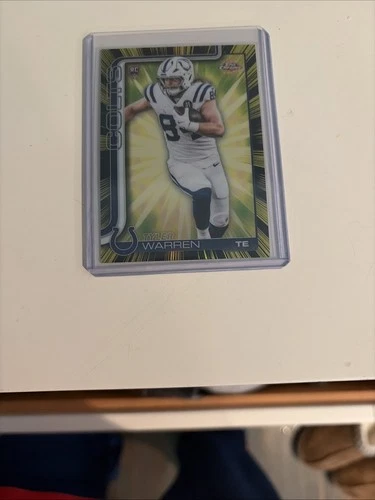 2025 Topps Chrome Tyler Warren Base (RAW)