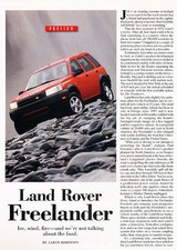 2002 Land Rover Freelander - Profile - Classic Article H01