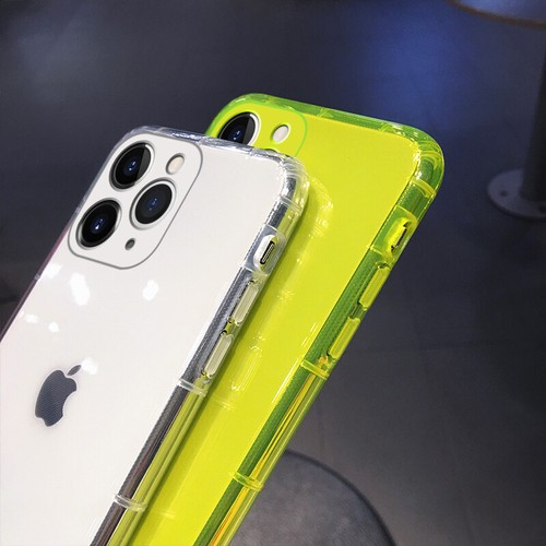 For iPhone 13 12 11 Pro Max Shockproof Camera Protect Silicone Phone Case Cover - Photo 3 sur 16