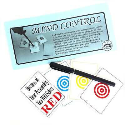 Instant Magic Trick Mind Control  - EZ Learn For Adults And Kids Magician