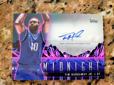 2023-24 Topps Midnight #HS-THJ Tim Hardaway Jr. Horizon Signatures