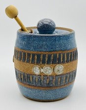 Down to Earth Bible Pottery Honey Pot Jar Earth Works