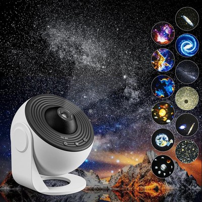 YunLone Galaxy Projektor 13in1 Home Planetarium Sternenlicht Schlafzimmer 360 drehbar