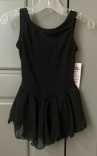 Black Body Wrappers Tank Dance Dress Girl's 4-6 VL190