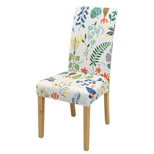 1/4/6/8 Pcs Floral Spandex Stretch Banquet Chair Cover Dining Room Seat Covers - Picture 13 of 13