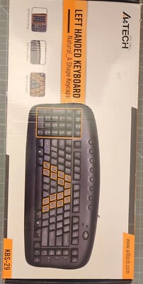 Ergoguys KBS-29BLK Left Hand Ergonomic Keyboard - Black